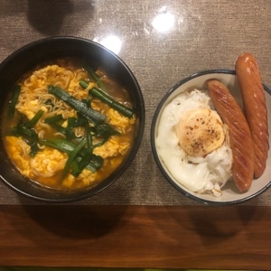 よつばと！とーちゃんのソーセージ丼